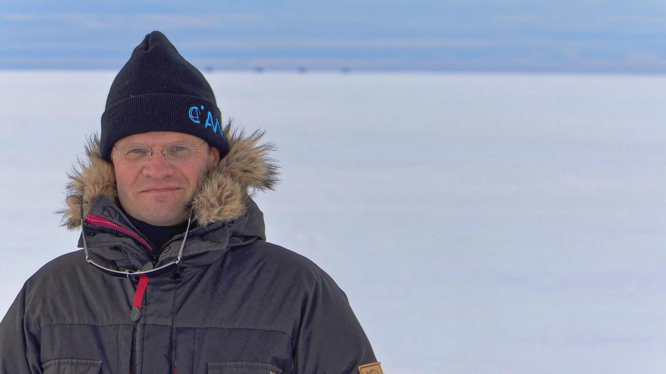 Markus Rex: Der Expeditionsleiter erhofft sich wichtige Erkenntnisse zum Klimawandel.