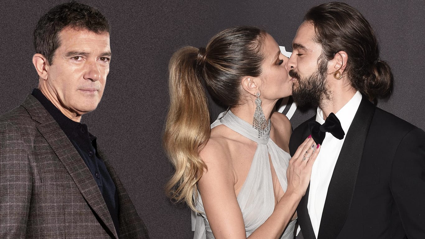 Antonio Banderas: Er saß mit Heidi Klum und Tom Kaulitz an einem Tisch bei den Golden Globes.