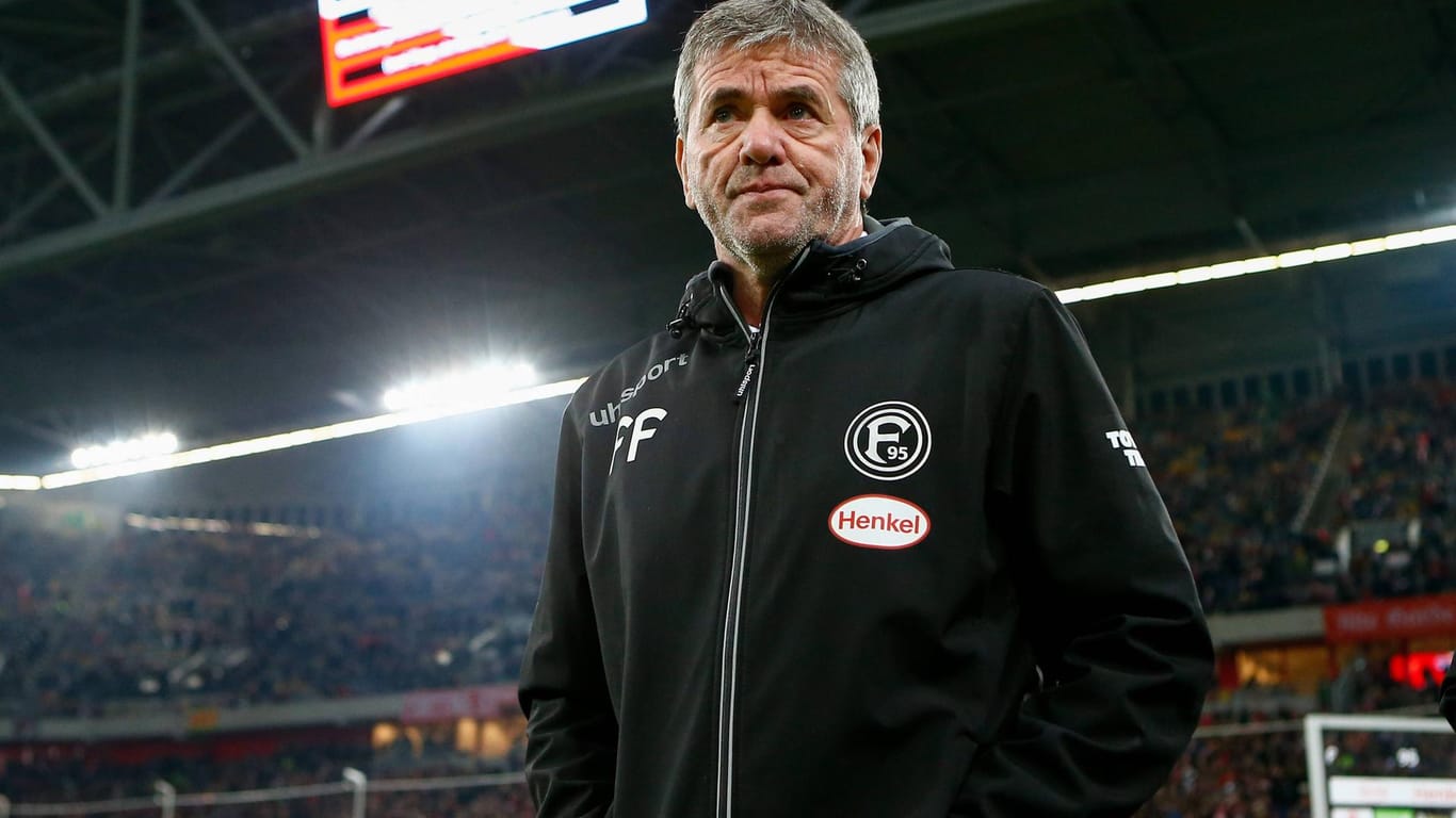 Trennung am Saisonende: Friedhelm Funkel wird den Fußball-Bundesligisten Fortuna Düsseldorf nach Ende der laufenden Spielzeit verlassen.