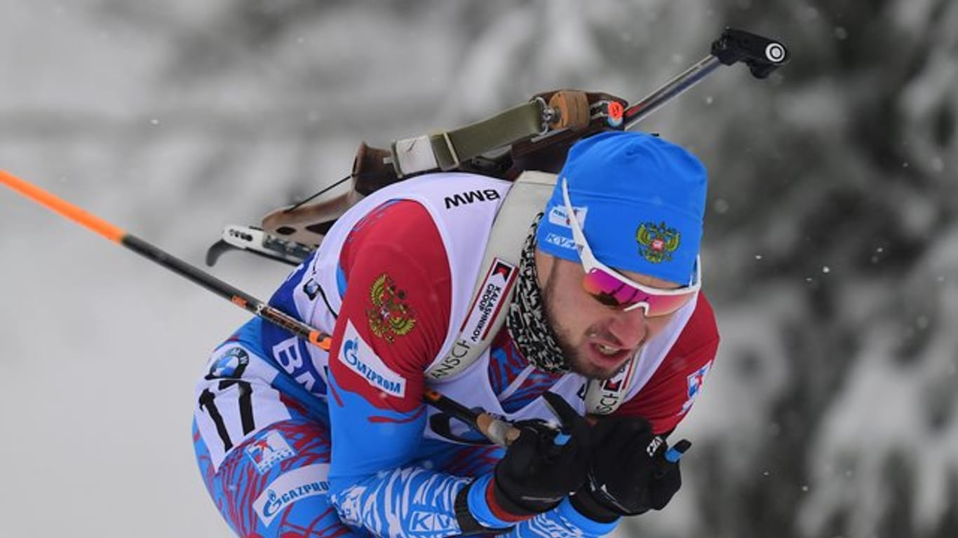 Gewann in Oberhof den Sprint: Alexander Loginow.