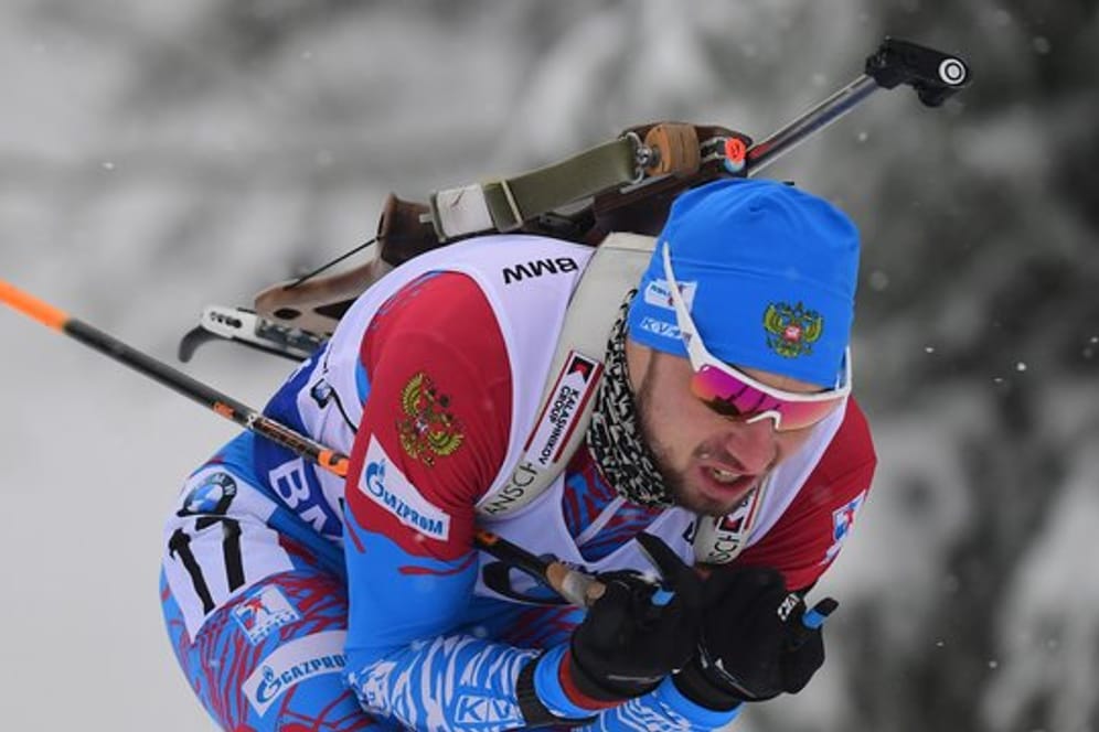 Gewann in Oberhof den Sprint: Alexander Loginow.