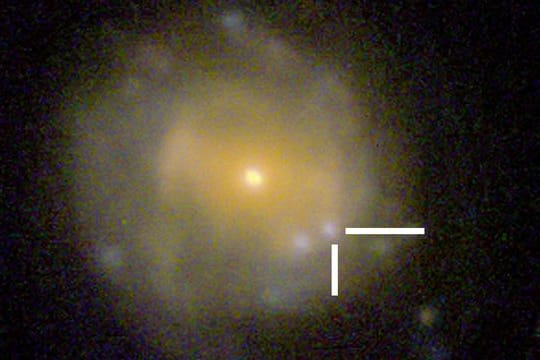 Die Explosion ereignete sich rund 200 Millionen Lichtjahre von der Erde entfernt.