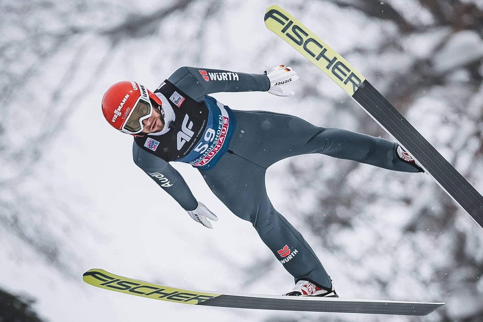 Markus Eisenbichler darf beim ersten Springen nach der Tournee nicht an den Start gehen.