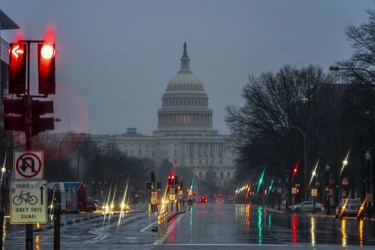 Blick auf das Kapitol in Washington.