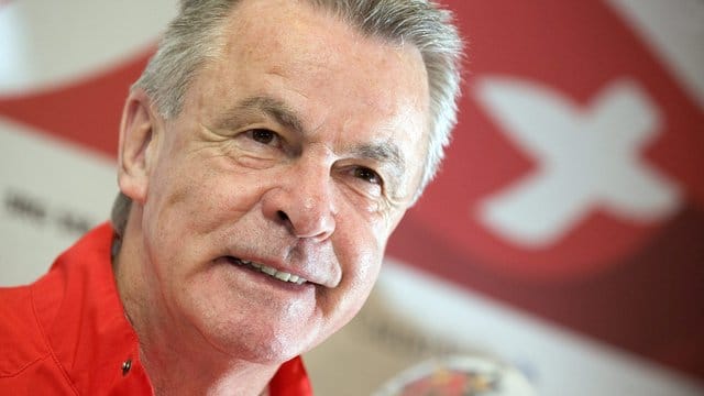 Ottmar Hitzfeld wird am 12.