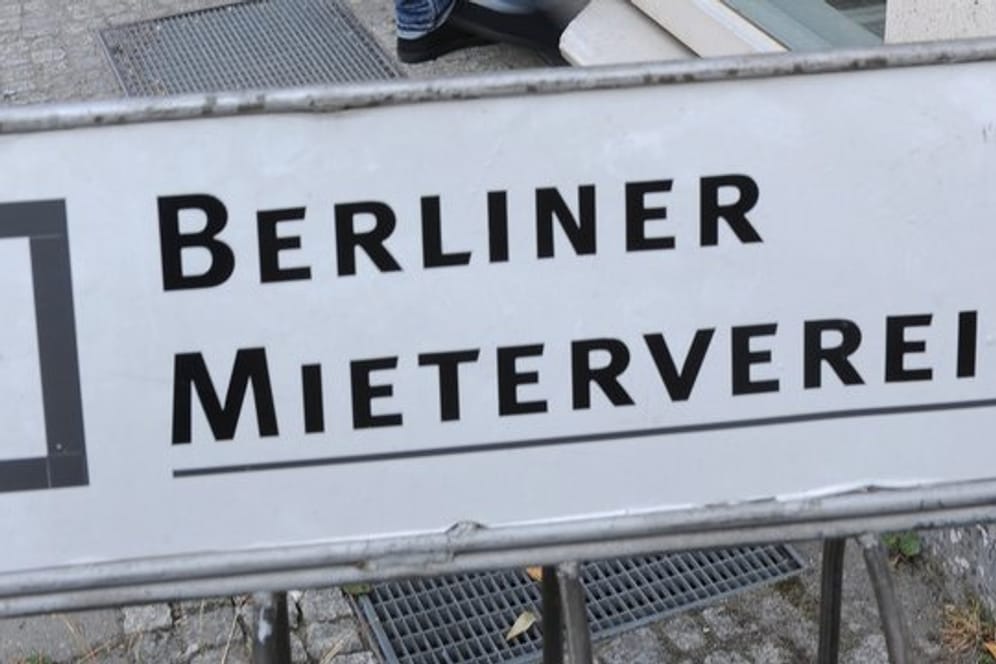 Die Geschäftsstelle des Berliner Mietervereins (Archivbild): Der Verein will die im Bündnis ausgehandelte Vereinbarung nicht unterschreiben.