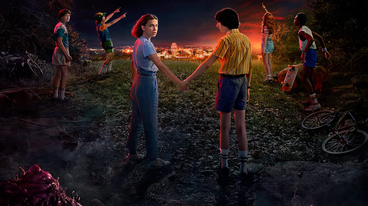 Serienplakat zu "Stranger Things": Staffel drei startet im Juli auf Netflix.