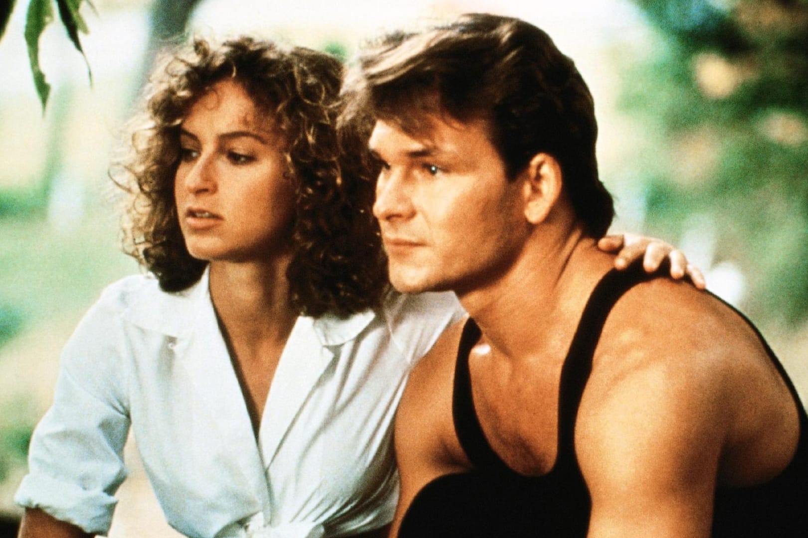 Das Kultpaar aus "Dirty Dancing": Baby (Jennifer Grey) und Johnny (Patrick Swayze).