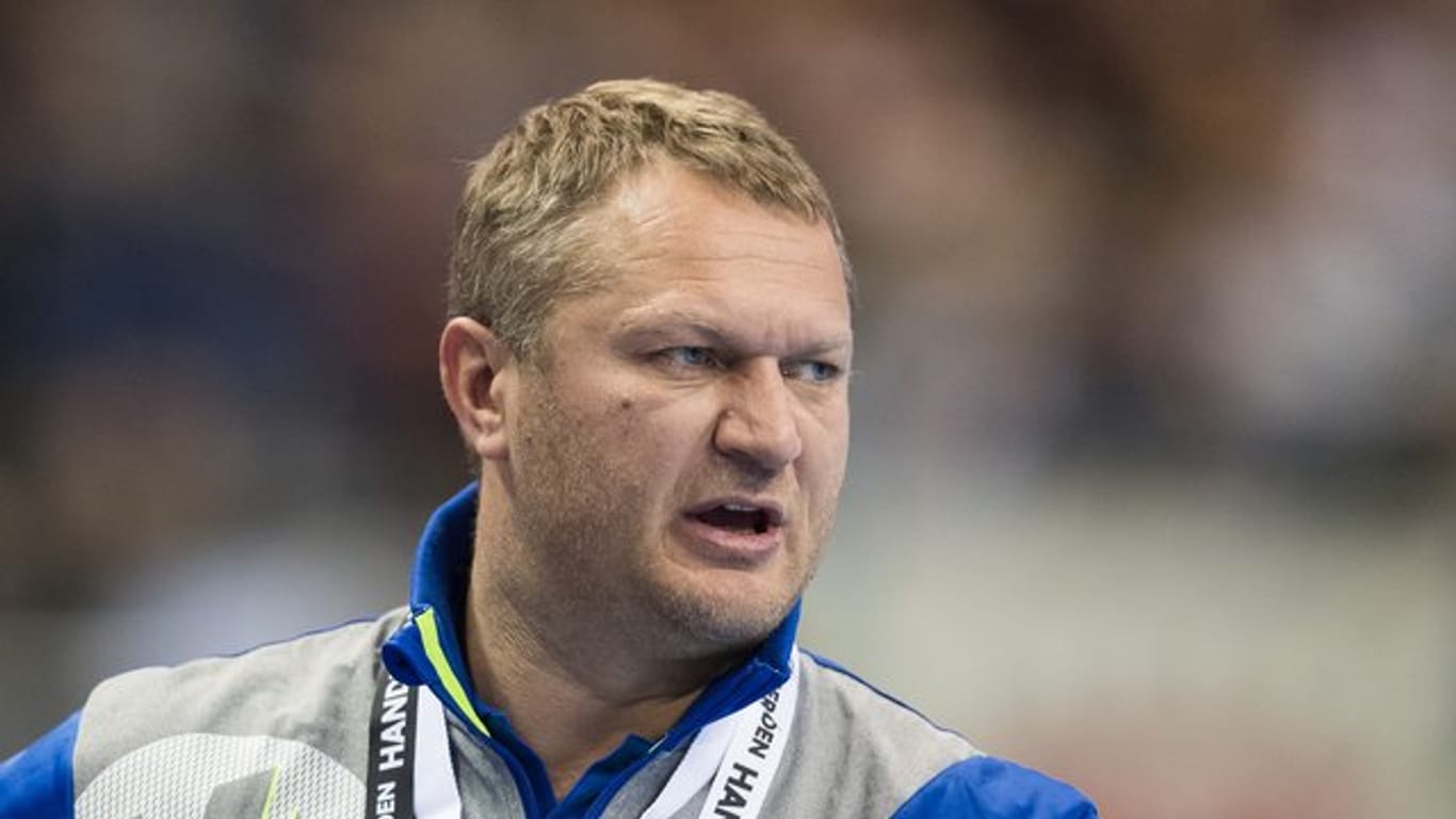 Russlands Trainer Eduard Kokscharow.