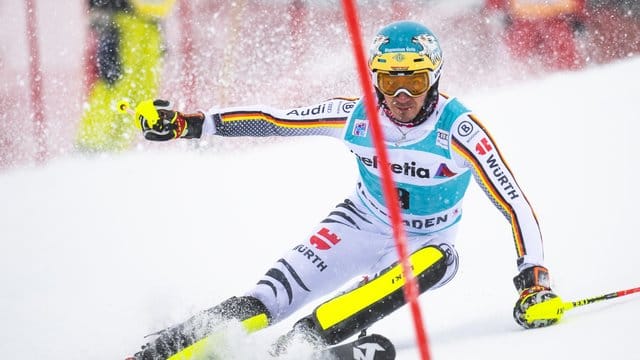 Felix Neureuther verpatzte den ersten Lauf in Adelboden.