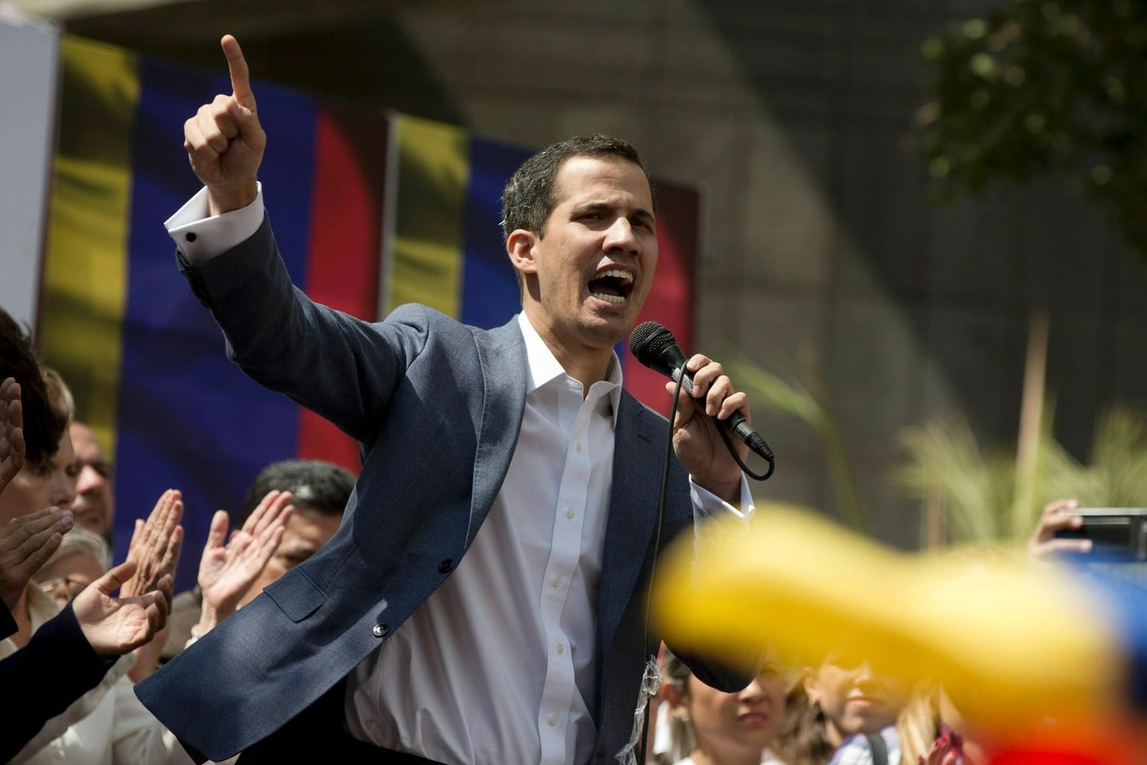 Juan Guaido: Der Parlamentspräsident hatte Maduro am Freitag offen herausgefordert.
