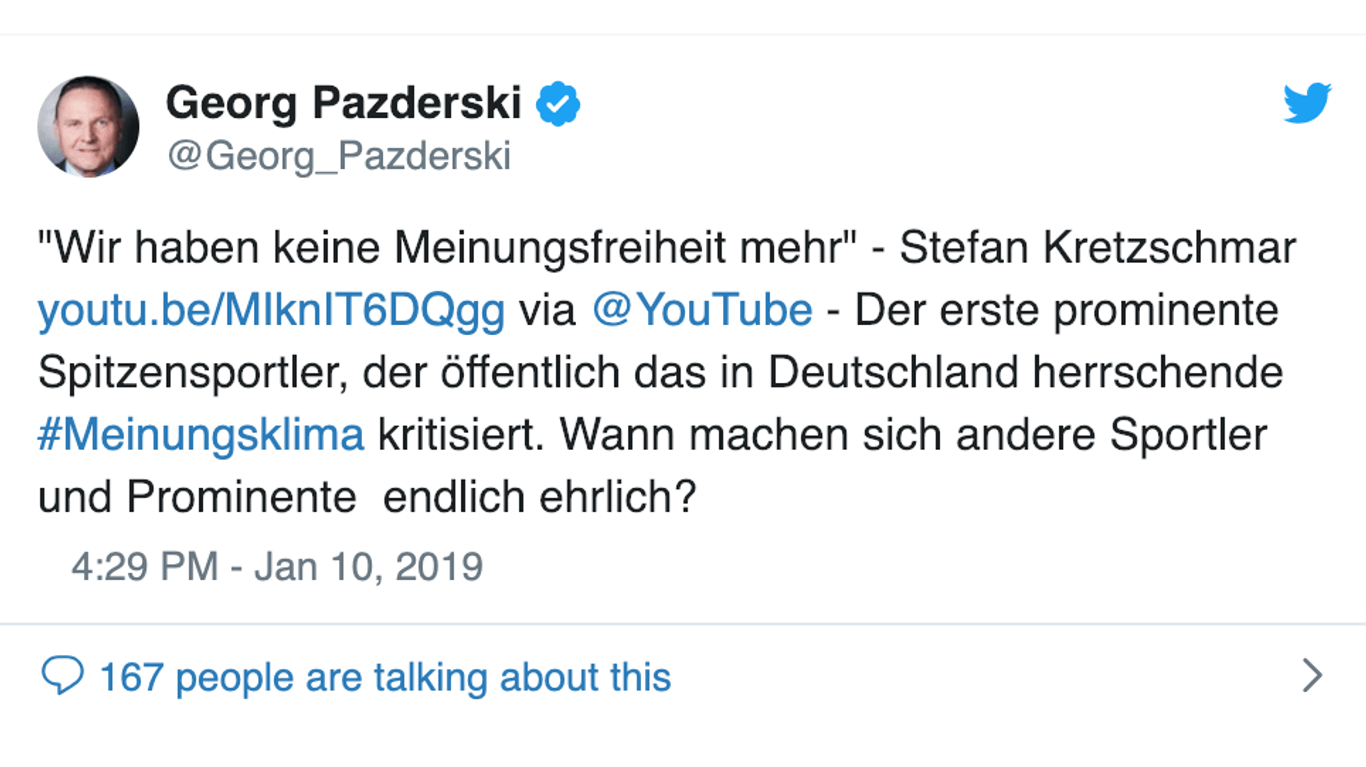 Tweet des Berliner AfD-Vorsitzenden