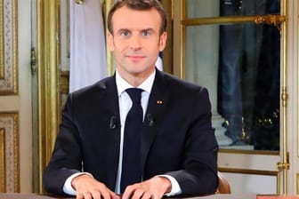 Frankreichs Präsident Emmanuel Macron: Bis zum 15. März sollen im ganzen Land Diskussionsrunden stattfinden.
