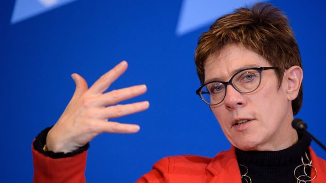Annegret Kramp-Karrenbauer, die neue Bundesvorsitzende der CDU.