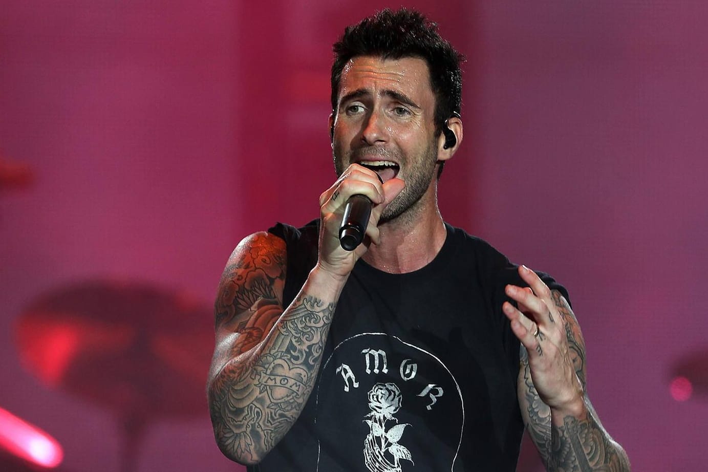 Adam Levine: Der 39-Jährige wird beim kommenden Super Bowl in Atlanta singen.