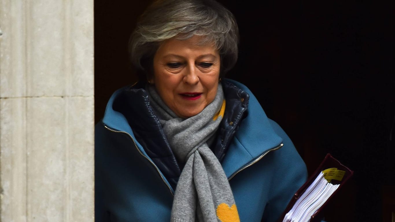 Der härteste Tag für Premierministerin May: Am Dienstag wird über ihren Brexit-Vertrag abgestimmt.