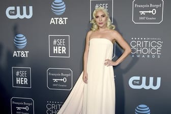 Lady Gaga bei den Critics' Choice Awards.