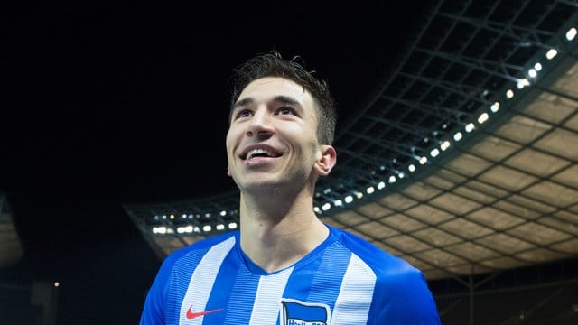 Hat bei Hertha wieder das Training aufgenommen: Marko Grujic.