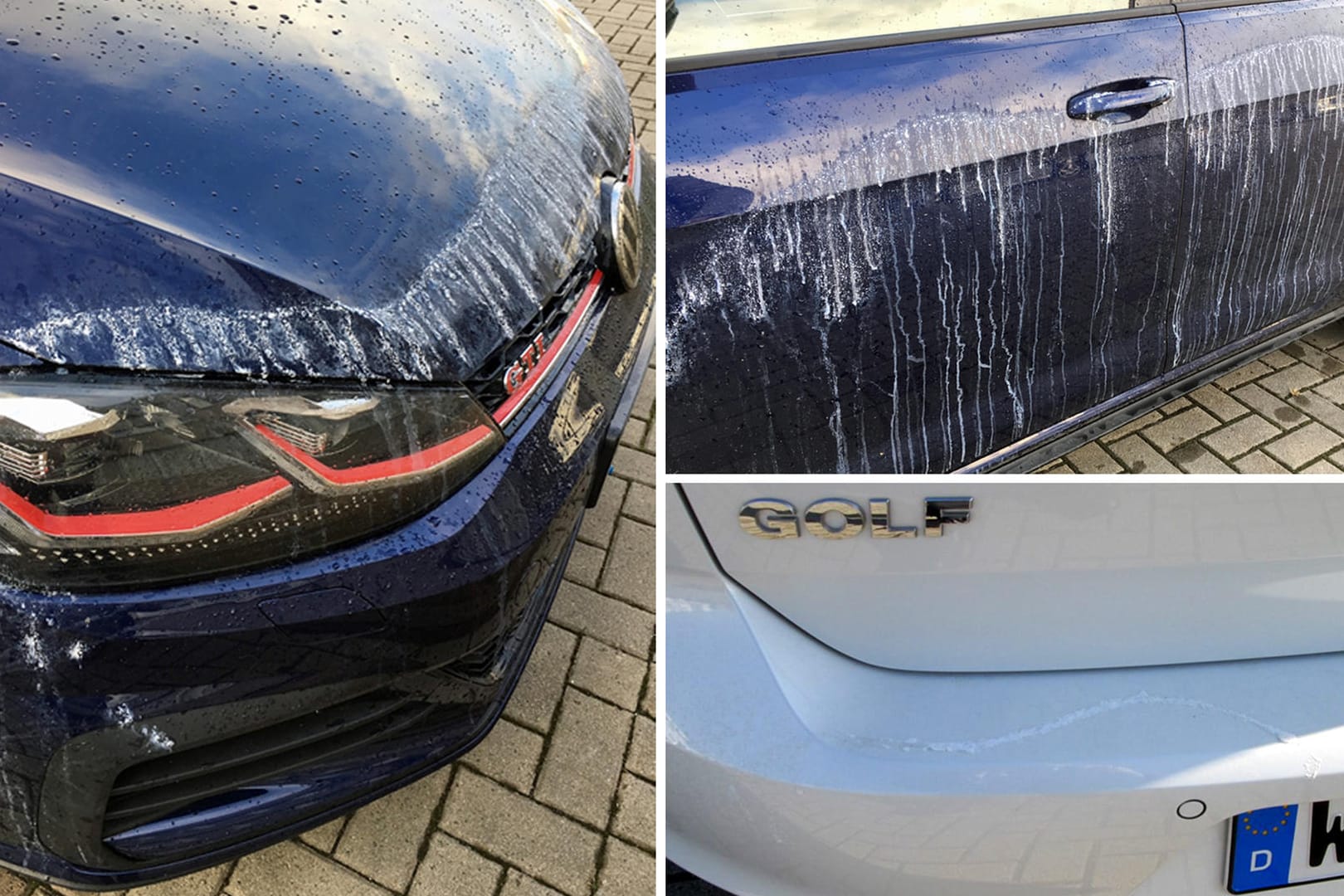 Seit Monaten werden in Wolfsburg Autos mit schnell trocknenden Sekundenkleber beschmiert: Dadurch wird der Lack der Wagen beschädigt.