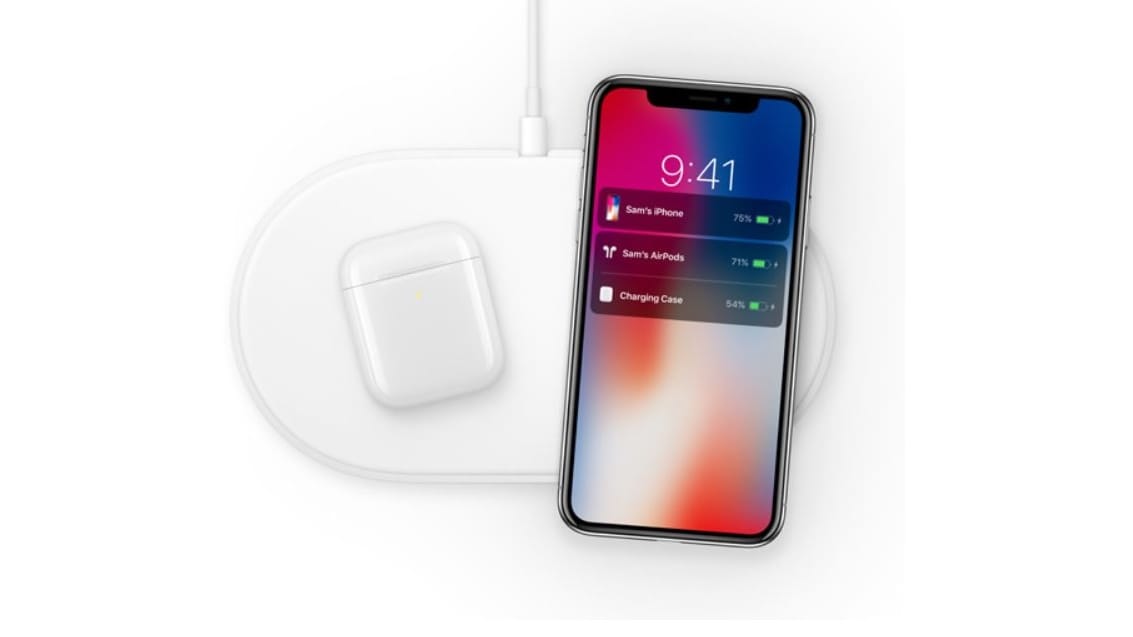 Dieses Bild der AirPower zeigte Apple 2018 noch auf seiner Webseite: Die Produktion der Ladematte soll angeblich im Januar starten.