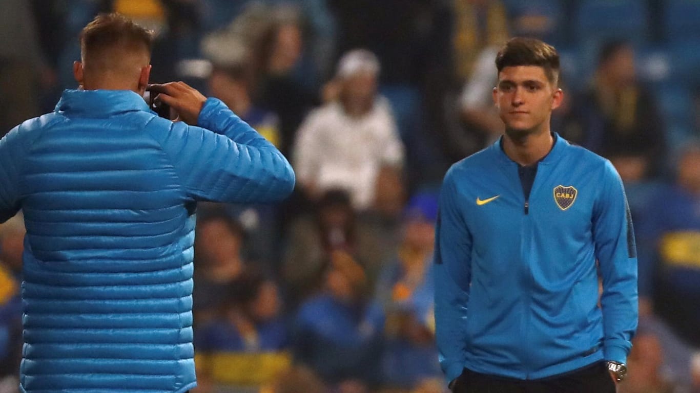 Aus Argentinien in die BVB-Abwehr: Leonardo Balerdi, hier noch im Outfit der Boca Juniors.
