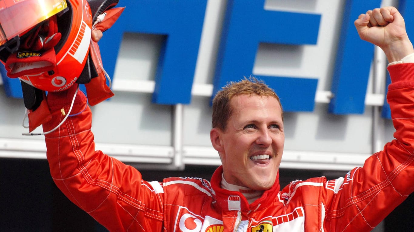 Michael Schumacher gewann fünf seiner insgesamt sieben WM-Titel mit Ferrari.