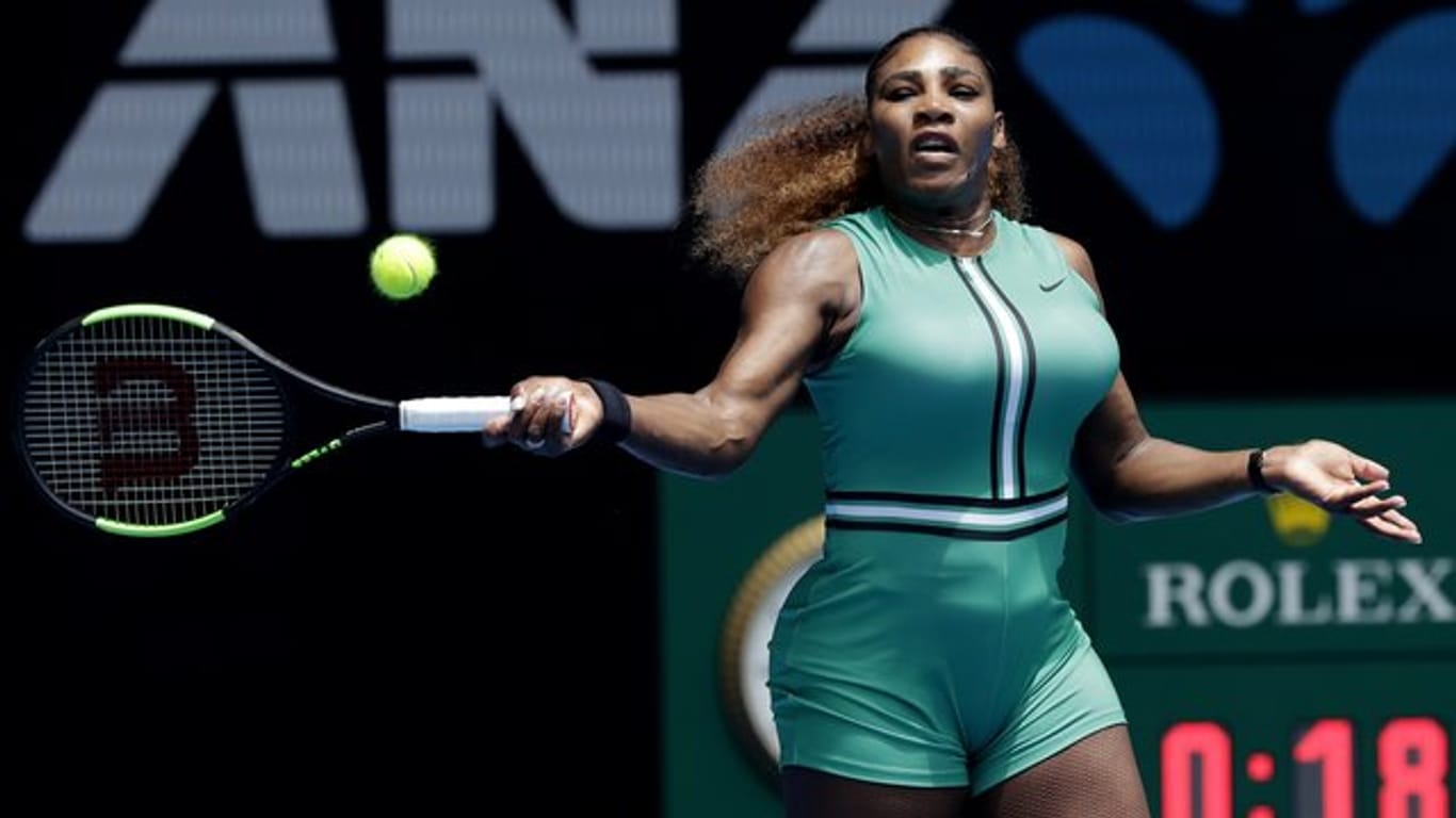 Serena Williams mag es schrill.