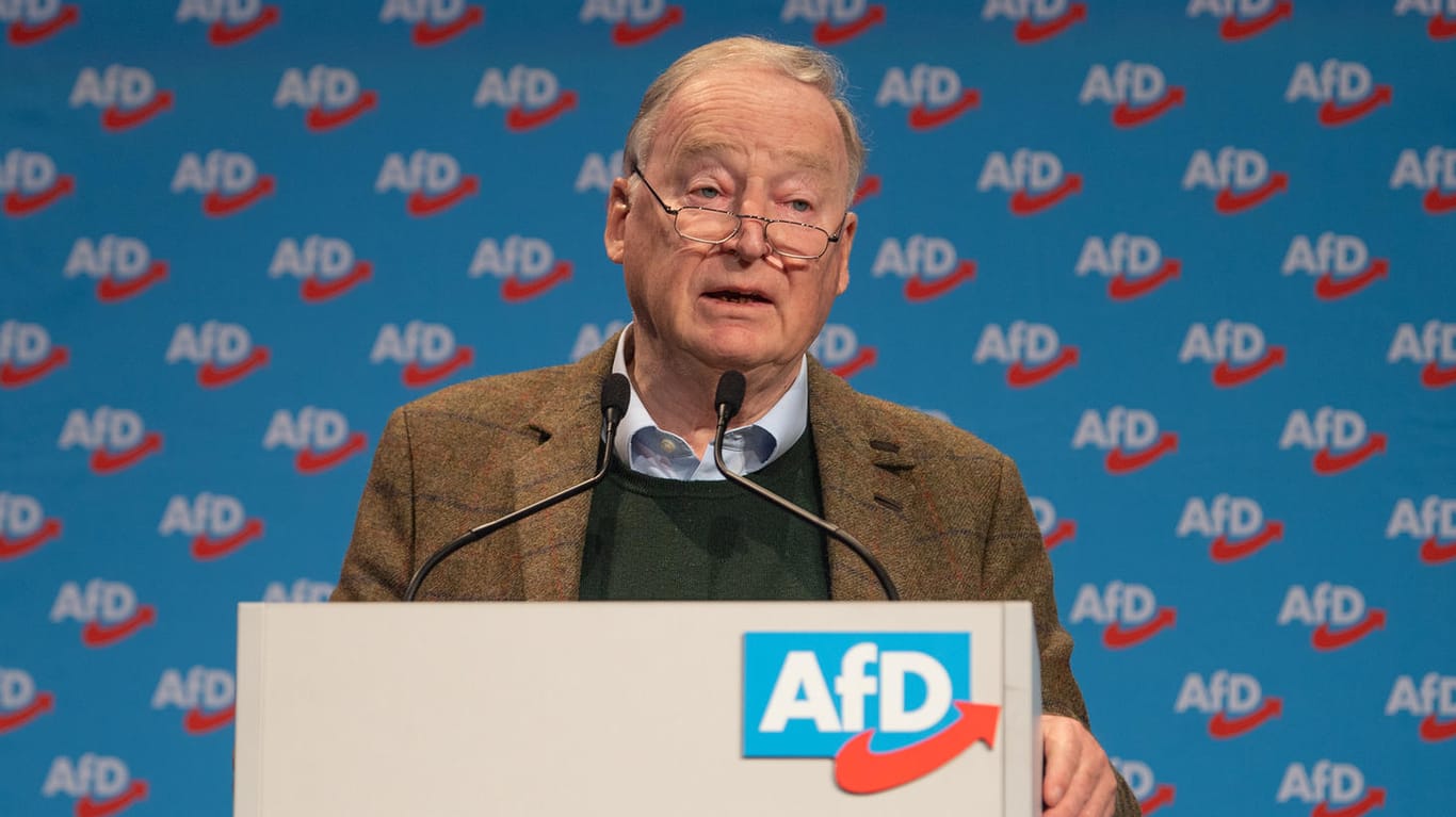 AfD-Bundessprecher Alexander Gauland: Der Verfassungsschutz stuft die Partei als Prüffall ein.