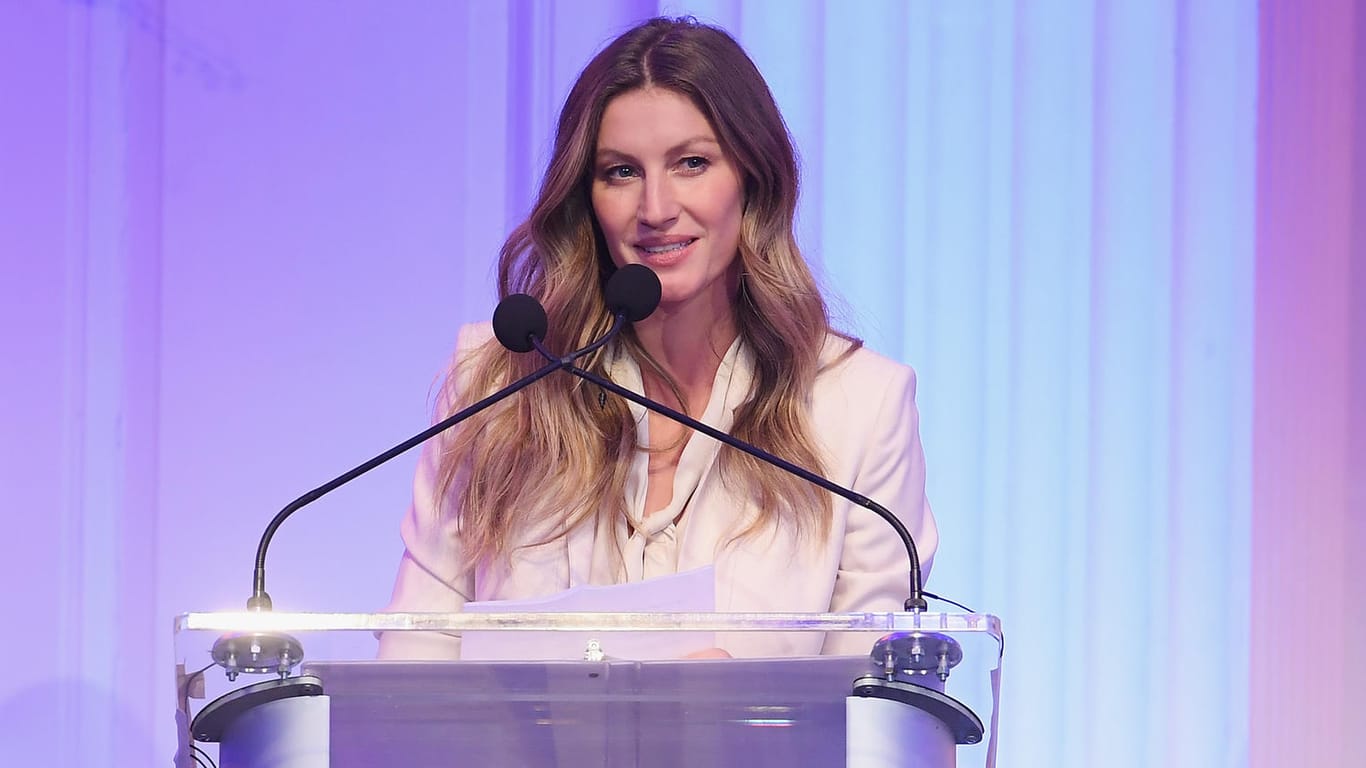 Gisele Bündchen: Das Model setzt sich für Umweltschutz ein.