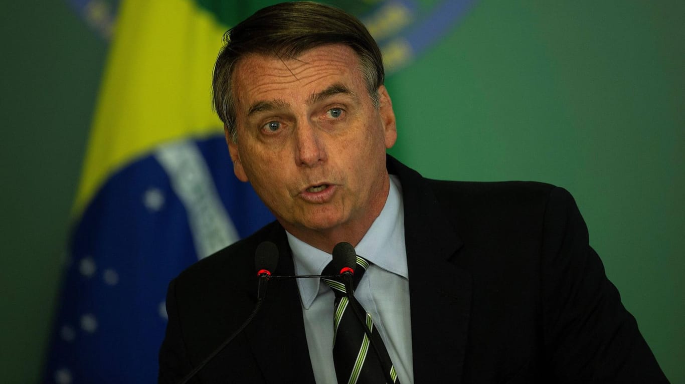Jair Bolsonaro: Der brasilianische Präsident hat das Waffenrecht im Land liberalisiert.