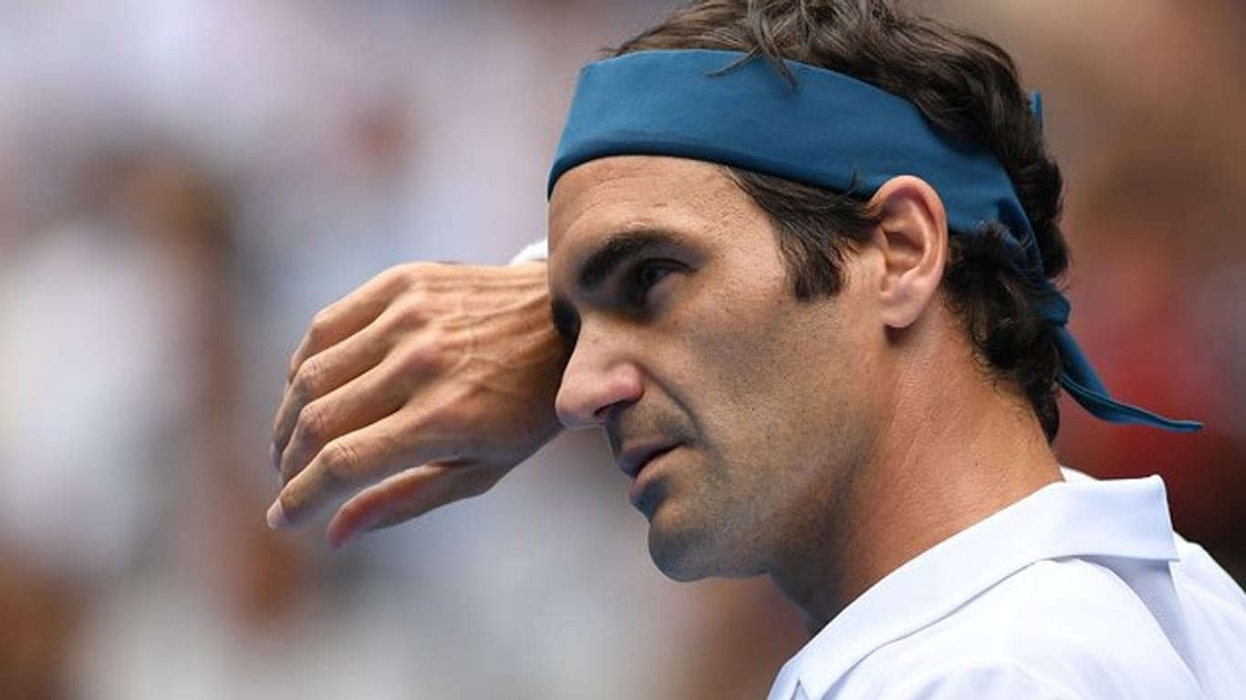 Roger Federer hat sich bei den Australian Open in die dritte Runde gekämpft.