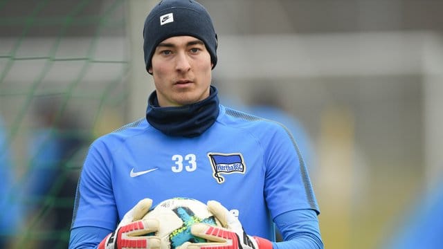 Torwart Jonathan Klinsmann steht bei Hertha BSC unter Vertrag.