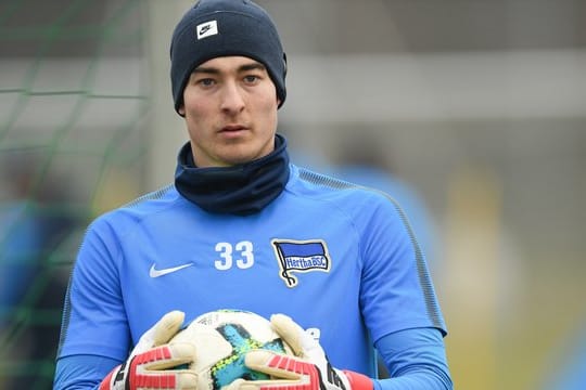 Torwart Jonathan Klinsmann steht bei Hertha BSC unter Vertrag.