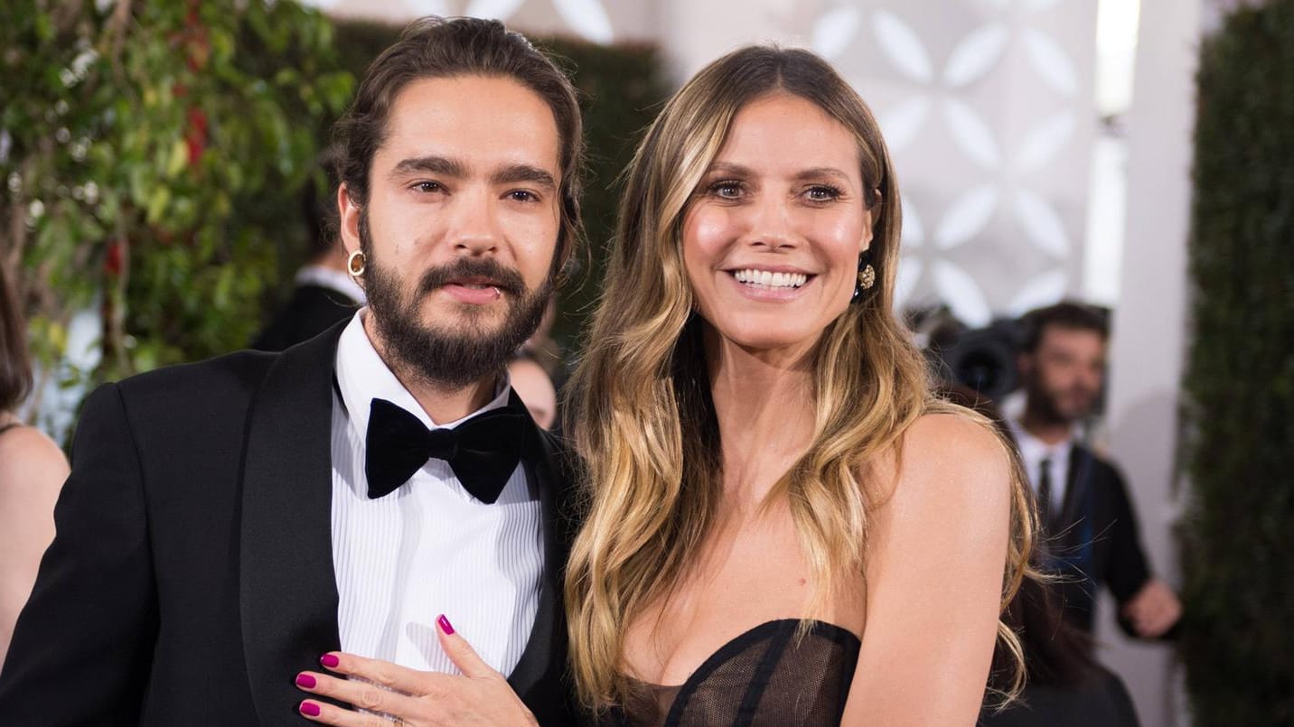 Tom Kaulitz und Heidi Klum: Im Dezember haben sie sich verlobt.