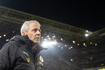 Dortmunds Trainer Lucien Favre will die Bayern weiter auf Abstand halten.