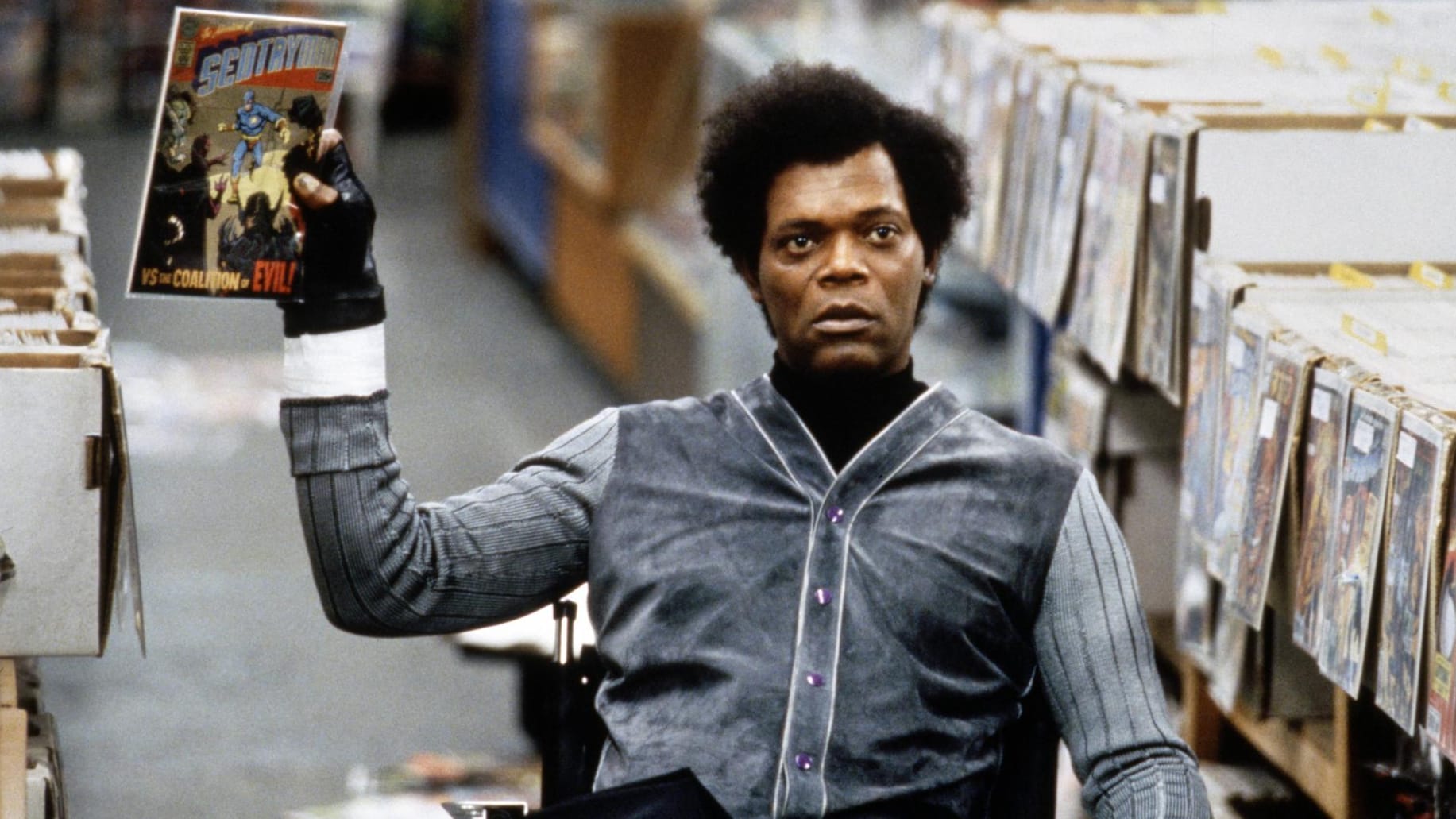 "Unbreakable – Unzerbrechlich": Samuel L. Jackson in derselben Rolle 2000.