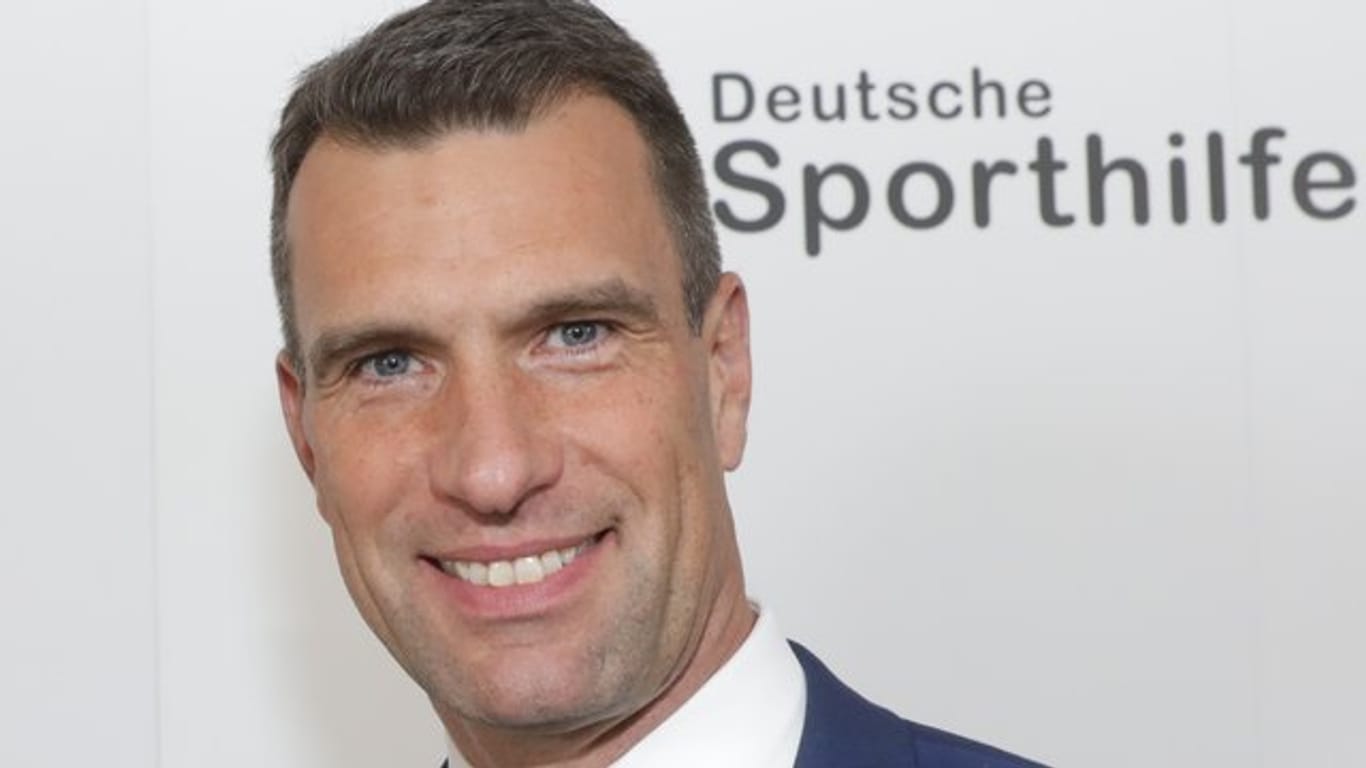 Chef der Deutschen Sporthilfe:Michael Ilgner.