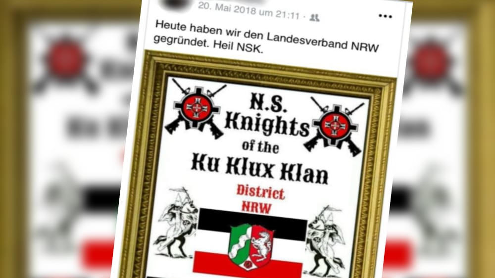 Neugründung: Ein Mann aus Sachsen-Anhalt postete Bilder zu den "Districts" NRW und Baden-Württemberg. Sichtbar sein sollten sie nur für seine Facebook-Freunde.