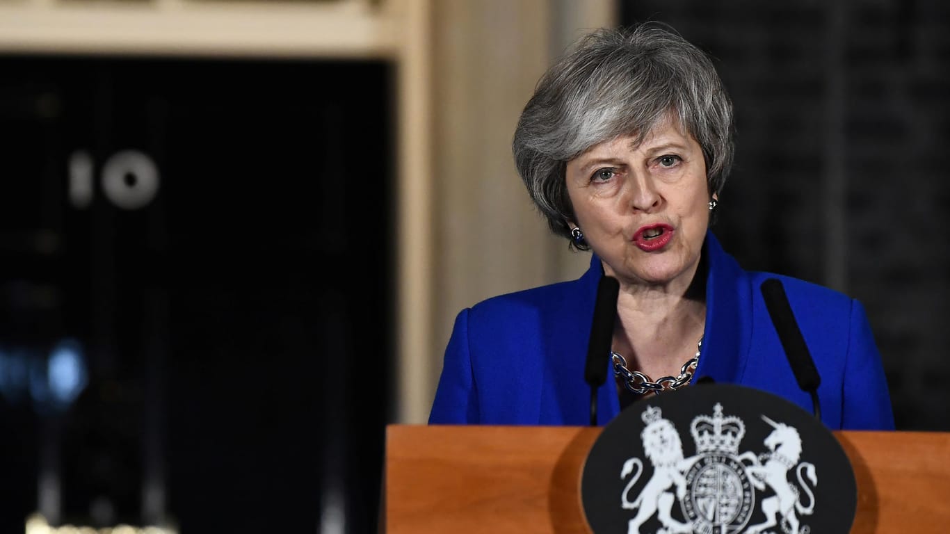 Die britische Premierministerin Theresa May: "Sie hat durch ihre 'roten Linien' viele Einigungsmöglichkeiten ausgeschlossen, obwohl sie von der Spaltung der Parteien wusste", sagt Brexit-Experte Andreas Busch.