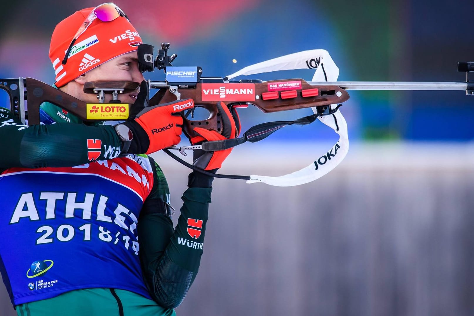 Starke Laufzeit: Benedikt Doll überzeugte in Ruhpolding besonders in der Loipe.