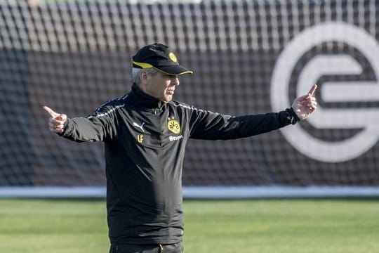 Kann zum Rückrundenstart auf seine Top-Torjäger bauen: BVB-Coach Lucien Favre.