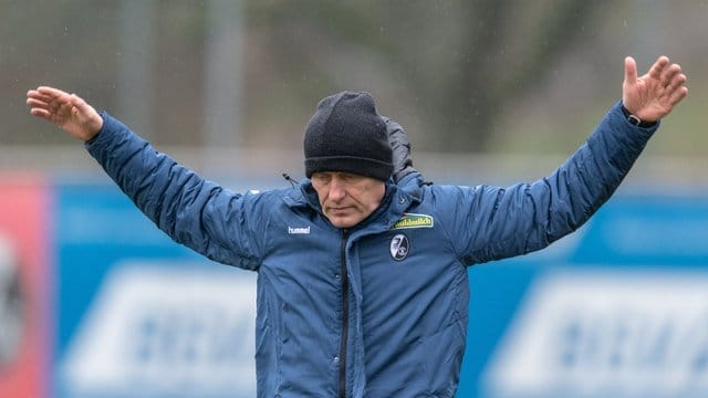 Hat noch Freude am Trainerjob in Freiburg: Christian Streich.