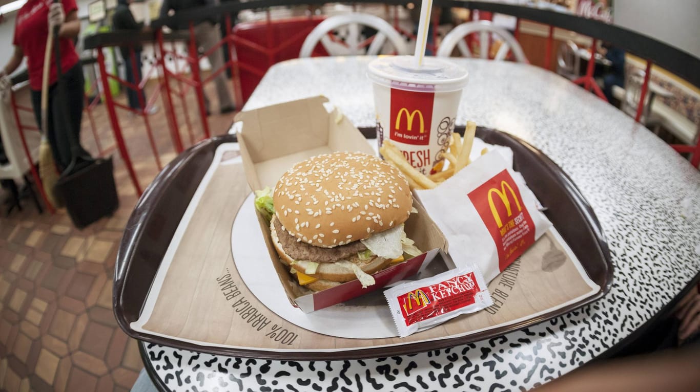 Big Mac im Menü: Nach dem Burger wurde sogar ein Wirtschaftsindikator benannt. (Archivfoto)