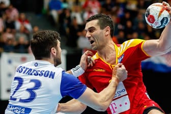 President's Cup statt Hauptrunde: Für Kiril Lazarov (r.) und Mazedonien geht es nicht nach Köln.