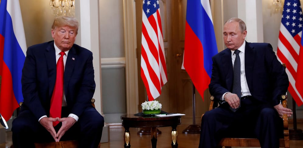 Beziehungsstatus: Es ist kompliziert. Trump und Putin 2018 in Helsinki