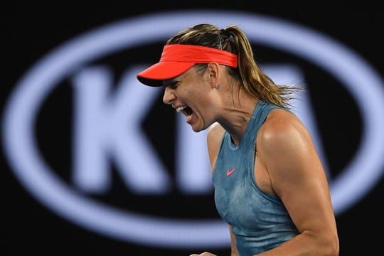 Hat bei den Australian Open die Vorjahressiegerin rausgeworfen: Maria Scharapowa.