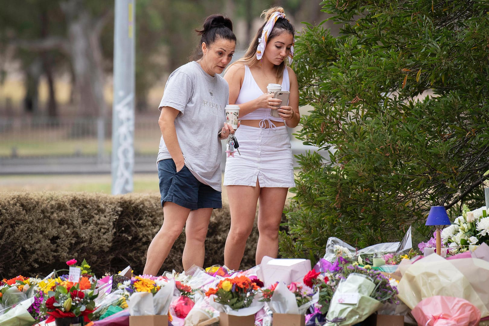 Trauer am Tatort in Melbourne: Die 21-jährige Aiia Maasarwe ist am Mittwoch auf ihrem Heimweg getötet worden.