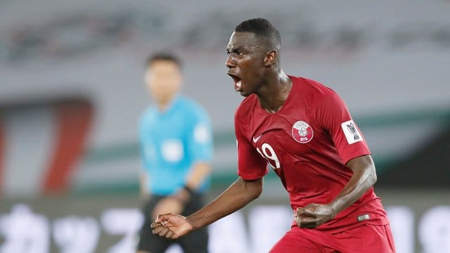 Schoss Katar gegen Saudi-Arabien zum Sieg: Almoez Ali.