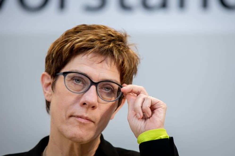 Annegret Kramp-Karrenbauer sieht in Deutschland kein Potenzial für die "Gelbwesten"-Bewegung.