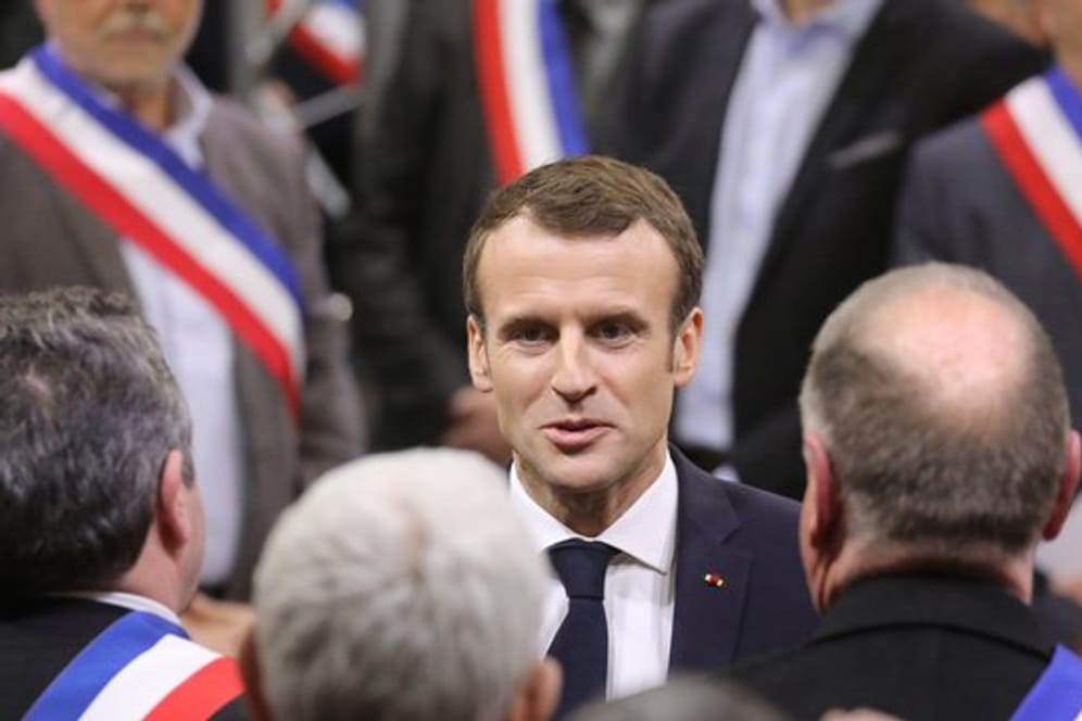 Die Politik von Frankreichs Premier Emmanuel Macron ist Hauptpunkt der "Gelbwesten"-Proteste.